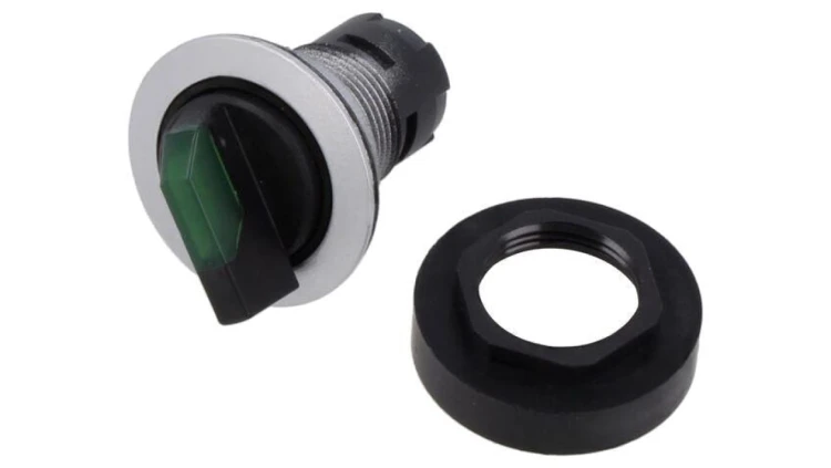 Przełącznik obrotowy zależny od oprawy Ilość Pozycji Stabilnych: 3 IP65 22mm RRJWBL_GN