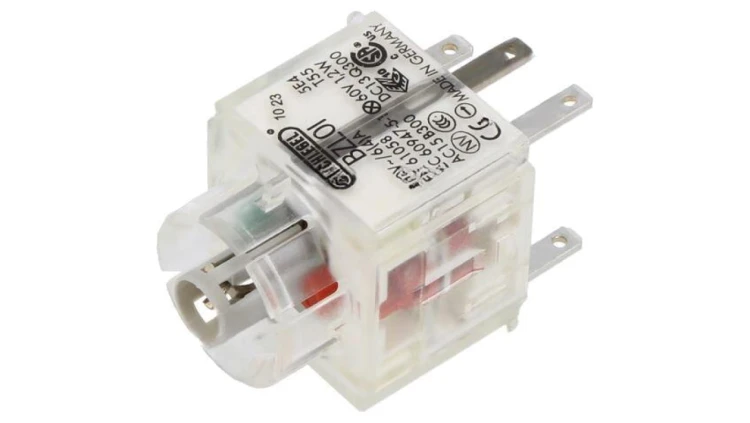 Element stykowy Styki: NO x2 IP00 3mm BZLII