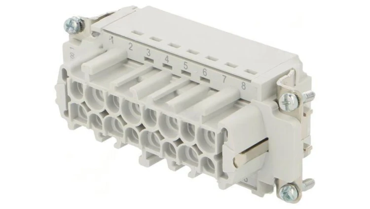 Złącze HDC wkładka stykowa żeńskie 16A 500V -PIN 16 16+PE C14610B0166001