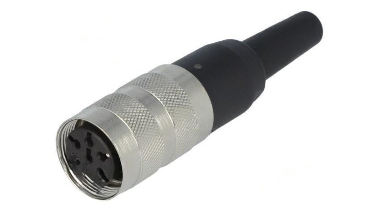 Złącze M16 wtyk żeńskie -PIN 6 5A 300V C091A T3401001U