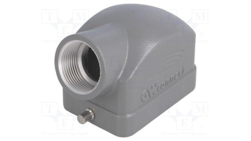 Obudowa do złączy HDC rozmiar 6B na przewód kątowe M25 metal 93601-0914