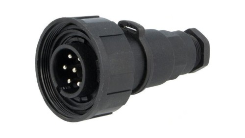 Złącze okrągłe wtyk męskie PIN: 7 5A 250V Standard Buccaneer PX0745/P