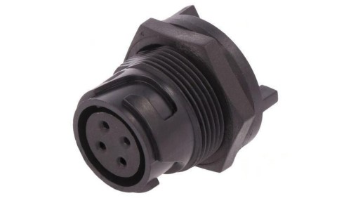 Złącze okrągłe gniazdo żeńskie PIN: 4 5A 600V Buccaneer 4000 PXP4013/04S/PC
