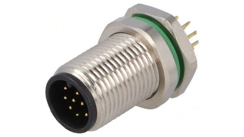 Złącze M12 gniazdo PIN: 12 męskie 30V proste IP67 THT 1,5A PXMBNI12RPM12APCM12