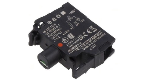 Element podświetlający 22mm 45 do płyty czołowej 24VAC 24VDC 45-320.1E16