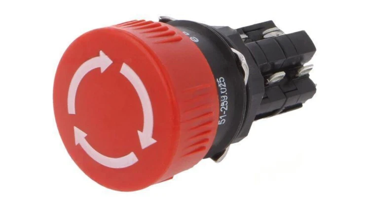 Przełącznik bezpieczeństwa 16mm Poz.stab 2 NC x2 + NO x2 51-259.025