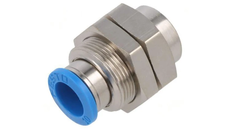 Złączka wtykowa gwintowana,prosta -0,95-6bar Gwint G 1/4 153168