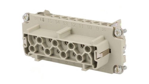Złącze HDC wkładka stykowa żeńskie 16A 500V -PIN 16 16+PE C14610B0160021