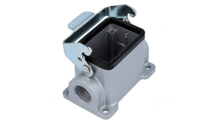 Obudowa do złączy HDC rozmiar E6 z zatrzaskiem aluminium M20 C14610N0066031