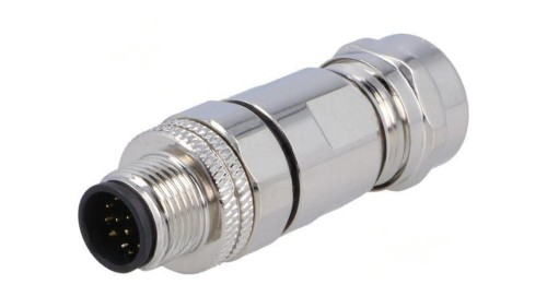 Złącze M12 wtyk PIN: 12 męskie 30V proste IP67 lutowanie 1,5A PXMBNI12FIM12ASCPG9