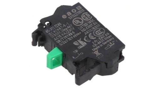 Element stykowy 22mm 45 do płyty czołowej zaciski sprężynowe 45-311.1Z40