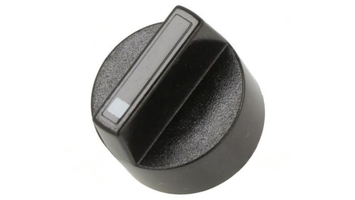 Pokrętło 61 Kolor przycisku czarny Ø18mm Korpus czarny 61-9028.0