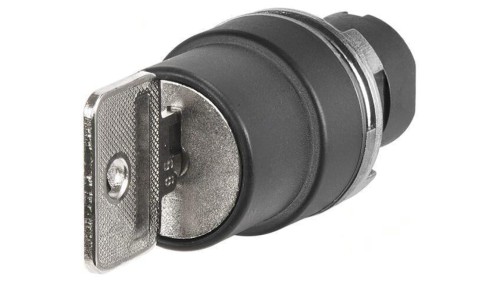 Przełącznik obrotowy z kluczem 22mm Poz.stab 2 brak IP65 46-290H.1000.7PD