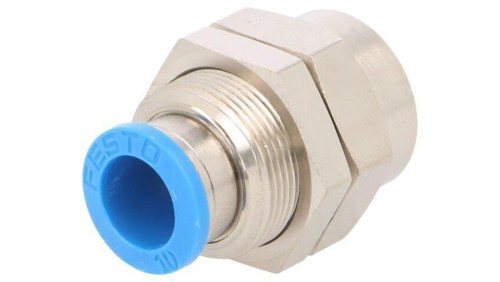 Złączka wtykowa gwintowana,prosta -0,95-6bar Gwint G 3/8 153169