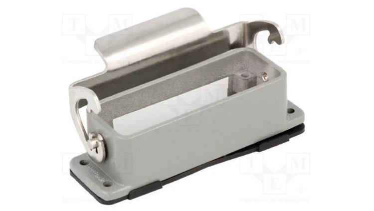 Obudowa do złączy HDC rozmiar 16A z zatrzaskiem proste metal 93601-2157