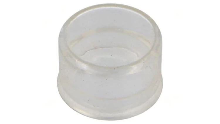 Osłona 45 Ø31,6x25,9mm silikon Korpus przezroczysty 45-544.1K00