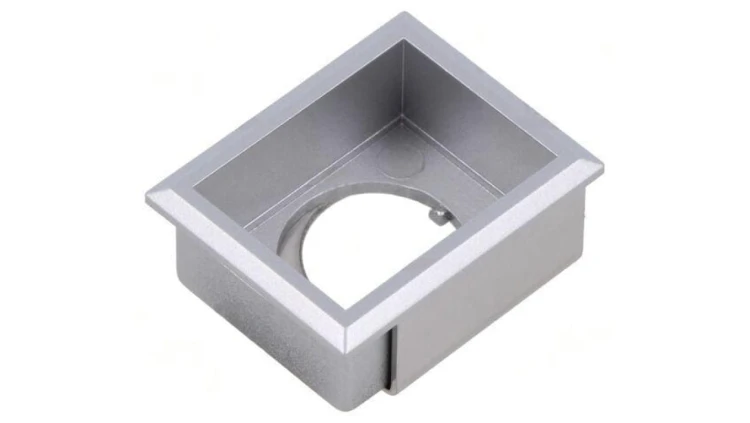Oprawa przycisku 22mm 61 21x27mm Wym.czoła 24x30mm plastik 61-9931.4