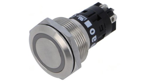 Przełącznik wandaloodporny Poz 2 SPDT 0,5A/220VAC IP65,IP67 82-6152.11A4