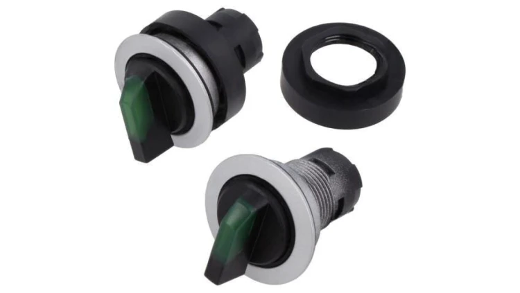Przełącznik obrotowy zależny od oprawy Ilość Pozycji Stabilnych: 2 IP65 22mm RRJWAL_GN