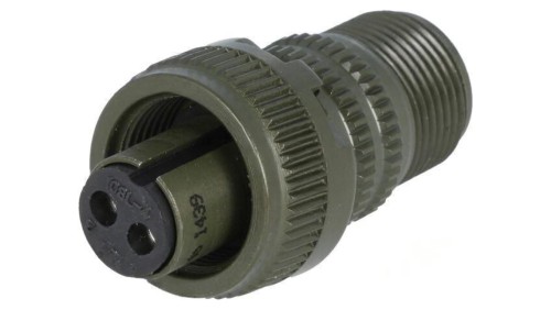 Złącze okrągłe wtyk na przewód -PIN 2 żeńskie MS/DS DS3106A 10SL-4S