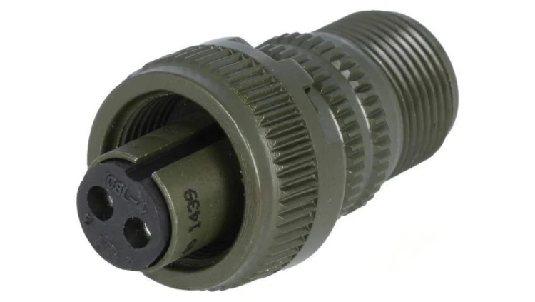 Złącze okrągłe wtyk na przewód -PIN 2 żeńskie MS/DS DS3106A 10SL-4S