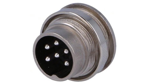 Złącze M16 gniazdo męskie -PIN 6 5A 300V C091A IP40 T3402100U