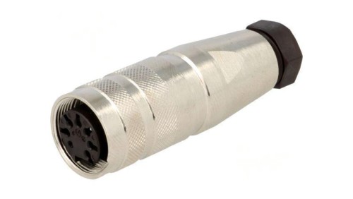 Złącze M16 wtyk żeńskie -PIN 7 5A 100V C091D C09131D1071002U