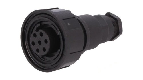 Złącze okrągłe wtyk żeńskie PIN: 7 5A 250V IP68 UL94V-0 6÷8mm PX0745/S