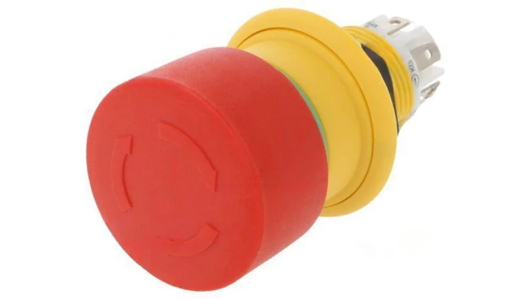Przełącznik bezpieczeństwa 16mm Poz.stab 2 NC + NO x2 brak 61-6441.4097