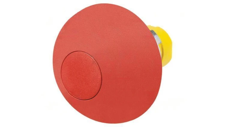 Przełącznik przyciskany 22mm Poz.stab 1 czerwony brak IP65 46-2531.1K20.000