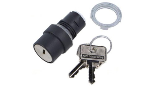 Przełącznik obrotowy z kluczem 22mm Poz.stab 2 brak IP65 46-2925.1000.7P8