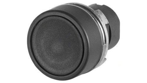 Przełącznik przyciskany 22mm Poz.stab 2 czarny brak IP65 46-2134.1110.000