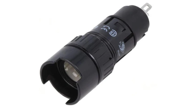 Korpus 16mm 61 Ø16,3mm IP65 plastik Wym.czoła Ø18mm 61-0010.02