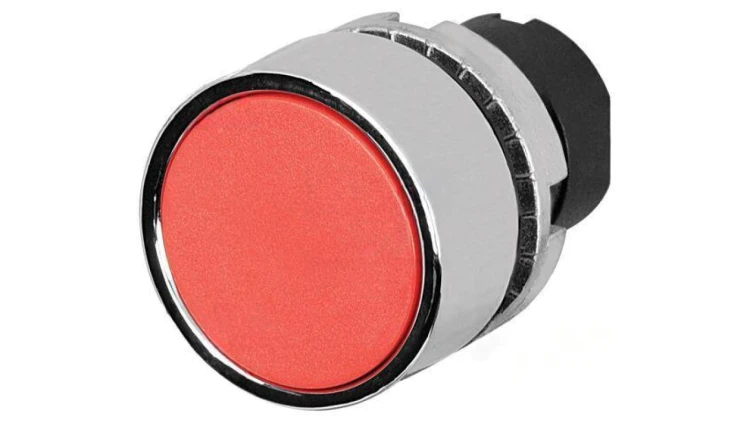 Przełącznik przyciskany 22mm Poz.stab 1 czerwony brak IP65 46-2131.3120.000
