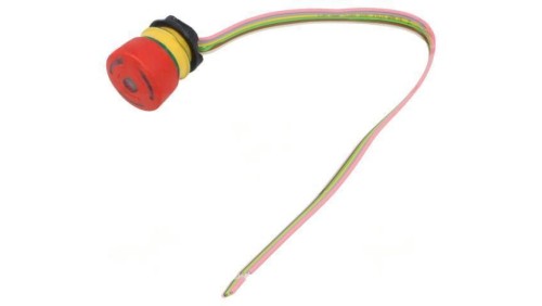 Przełącznik bezpieczeństwa 22mm Poz.stab 2 NC x2 czerwony 84-5341.2B40