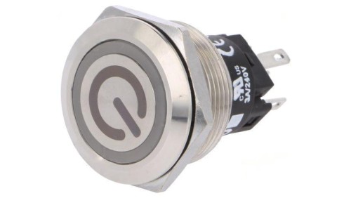 Przełącznik wandaloodporny Poz 2 SPDT 3A/240VAC 3A/240VDC 82-6151.1134.B002