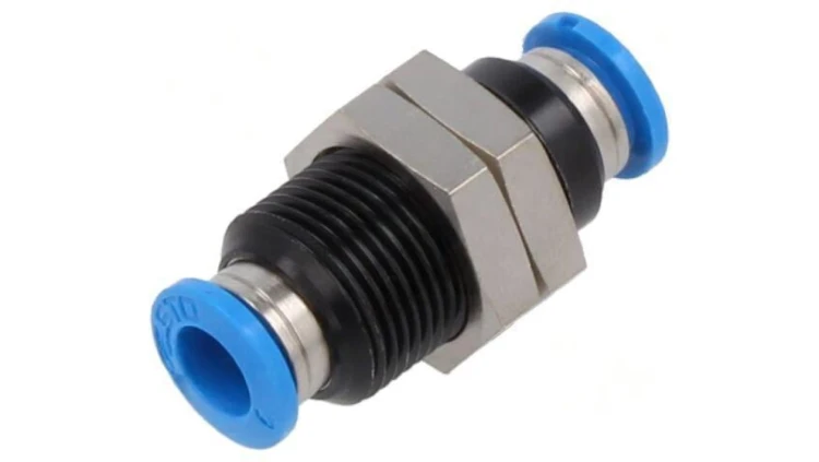 Złączka wtykowa grodziowa -0,95-14bar -10-80C 153158