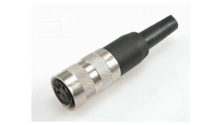 Złącze M16 wtyk żeńskie -PIN 5 5A 100V C091A T3361010U