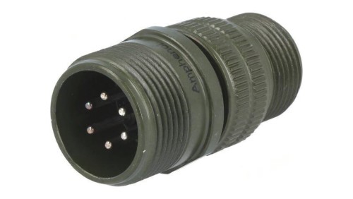 Złącze okrągłe wtyk na przewód -PIN 6 męskie MS/DS DS3101A 14S-6P