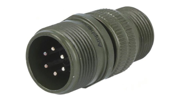 Złącze okrągłe wtyk na przewód -PIN 6 męskie MS/DS DS3101A 14S-6P