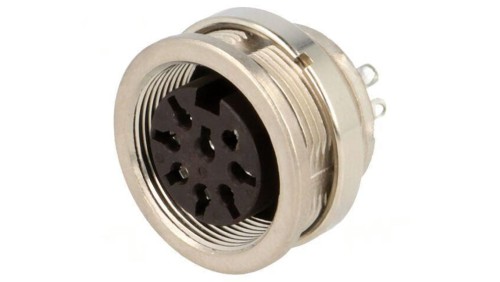 Złącze M16 gniazdo żeńskie -PIN 8 5A 100V C091D C09131N0081002U
