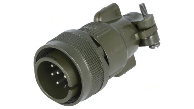 Złącze okrągłe wtyk na przewód -PIN 10 męskie MS/DS DS3106F 18-1P