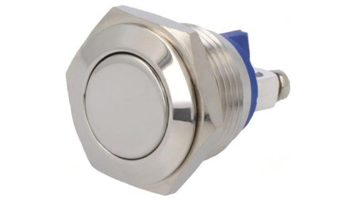 Przełącznik wandaloodporny Poz: 2 SPST 2A/48VDC IP65 OFF-(ON) MP0042/1