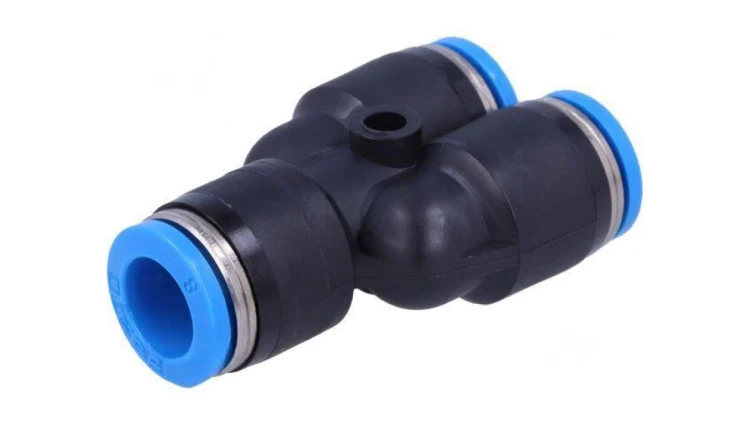 Złączka wtykowa prosta,rozgałęźna Y -0,95-6bar PBT QS 153150