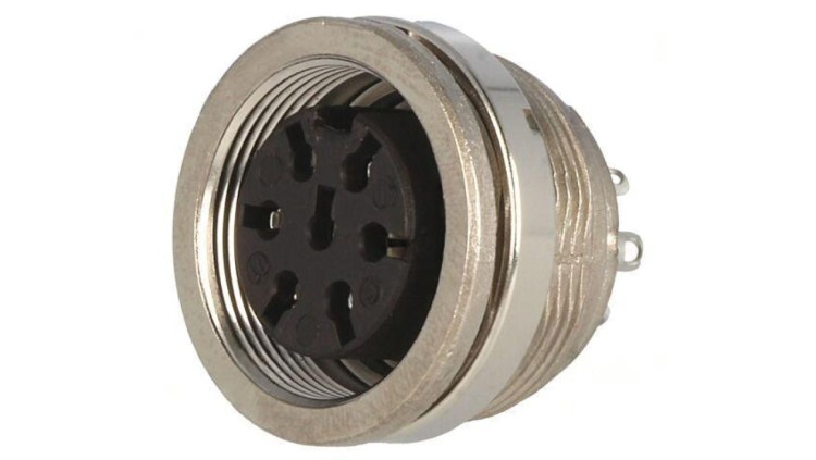 Złącze M16 gniazdo żeńskie -PIN 7 5A 300V C091A T3478000U