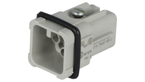 Złącze HDC wkładka stykowa męskie 16A 400V -PIN 8 7+PE C14610A0070002