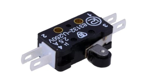 Mikroprzełącznik SNAP ACTION ON-(ON), 2,5A/250VAC 0,3A/220VDC 83 132 S54 ER7.5