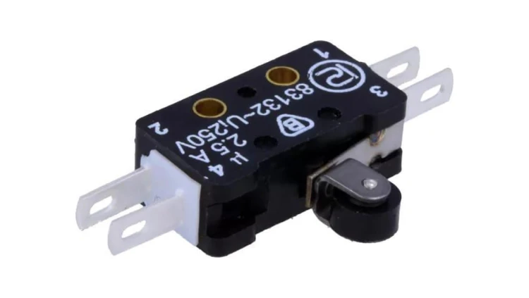 Mikroprzełącznik SNAP ACTION ON-(ON), 2,5A/250VAC 0,3A/220VDC 83 132 S54 ER7.5