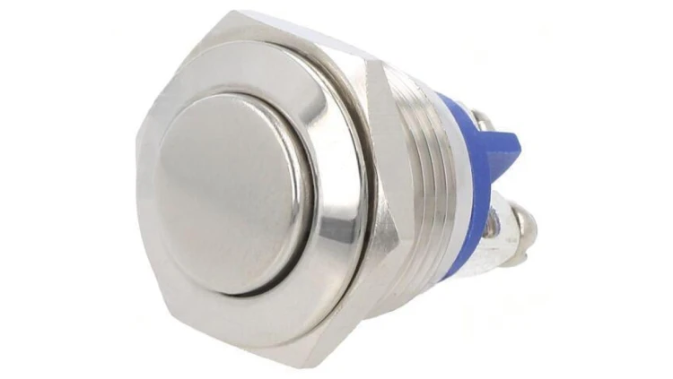 Przełącznik wandaloodporny Poz: 2 SPST 2A/48VDC IP65 OFF-(ON) MP0042/3