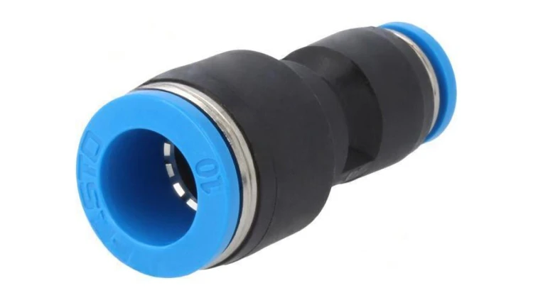 Złączka wtykowa prosta,redukcyjna -0,95-6bar QS Øwyj 6mm PBT 130607
